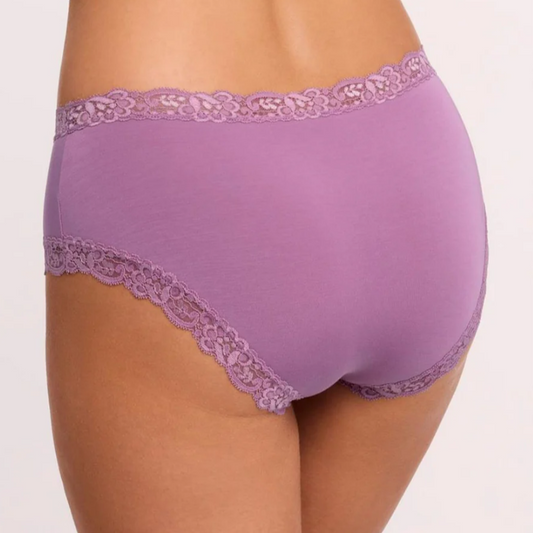 ICONIC HIGH WAIST BOYSHORT BERRY GLAZE 602