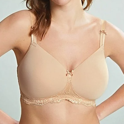 Georgia wirefree bra  T-shirt bra with lace detailing Comfort Bras