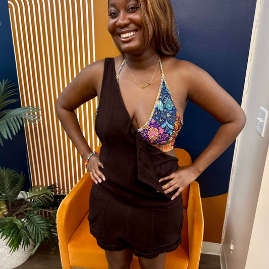 SHORTS JUMPER OVERALLS