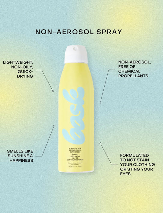 NON-AEROSOL SPF 30 BODY SPRAY SUNSCREEN