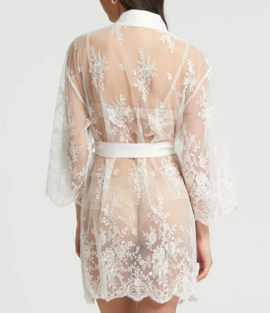 DARLING ROBE COVER UP IVORY