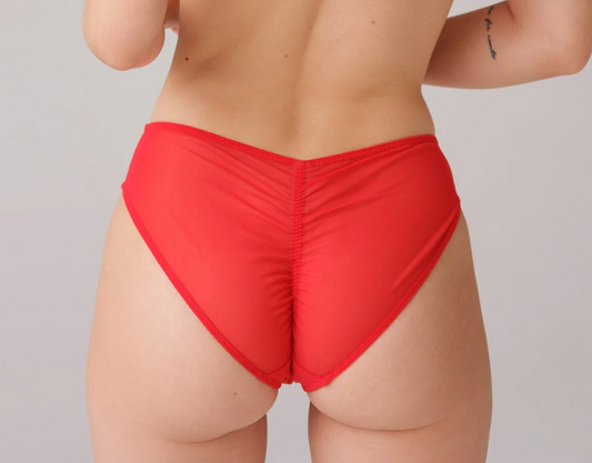 FLAME RED TANGA