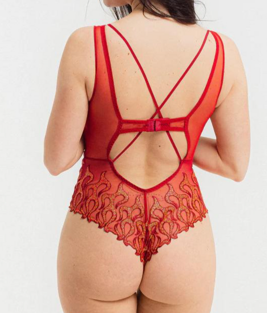 BURNING LOVE BODYSUIT