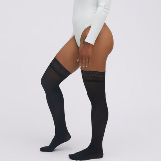 BACKSEAM RIP-RESIST THIGH HIGHS