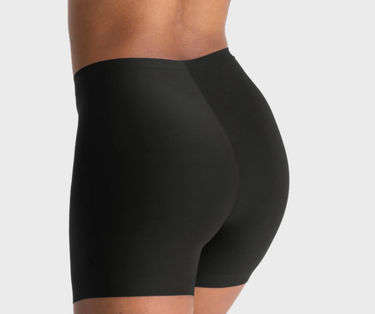 HIGHWAIST SLIP SHORTS BLACK