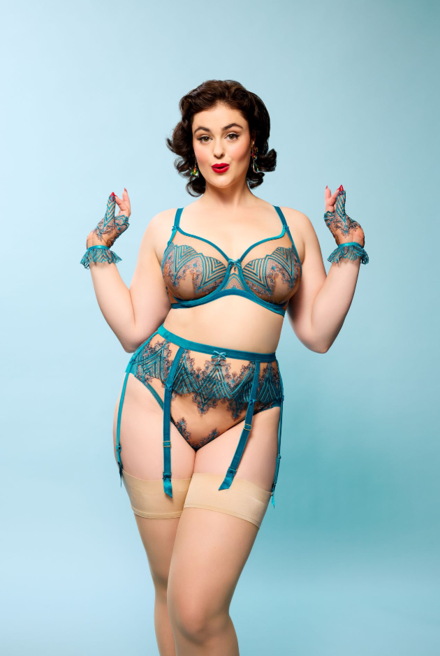 FORTUNIA SUSPENDER MOSAIC BLUE
