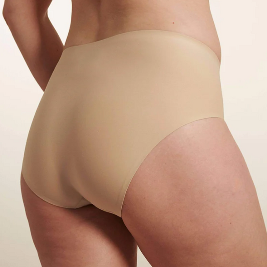 HIGH WAIST RETRO BIKINI SAND