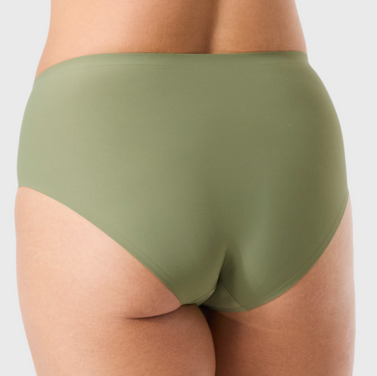 HIGH WAISTED RETRO BIKINI MATCHA