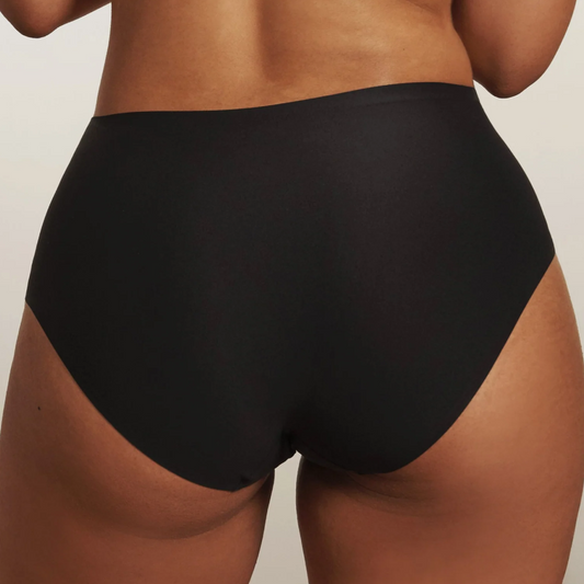 HIGH WAISTED RETRO BIKINI BLACK