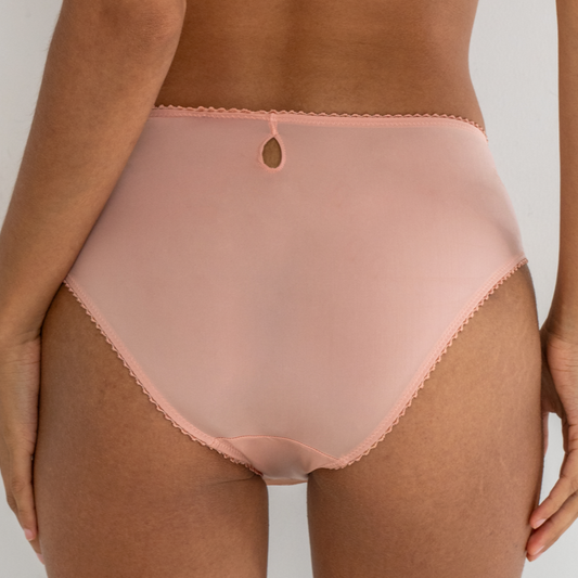 SOFIA LACE BIKINI SOFT PINK/MULBERRY 3826