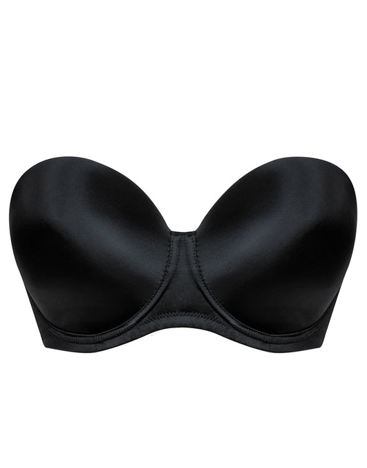 CURVY KATE SMOOTHIE STRAPLESS BLACK CK8109
