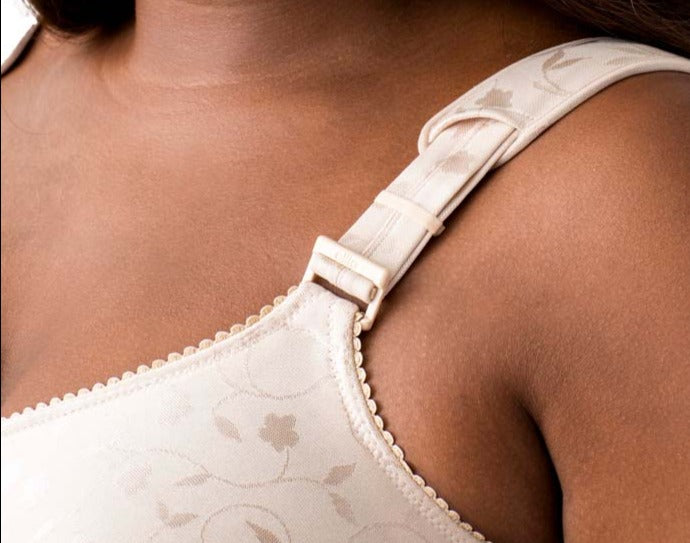 ELILA JACQUARD NON-WIRE MOCHA 1305