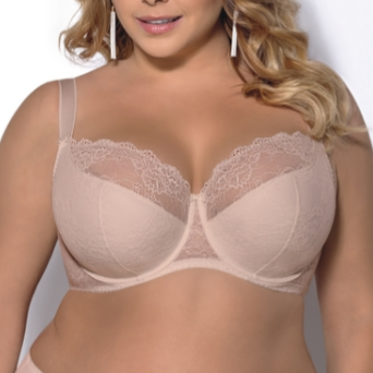 BLANCA PADDED BRA BEIGE