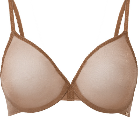 GLOSSIES SHEER BRA BRONZE 6271
