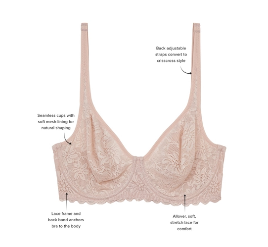 WACOAL SOFT SENSE UNDERWIRE BLACK 851334