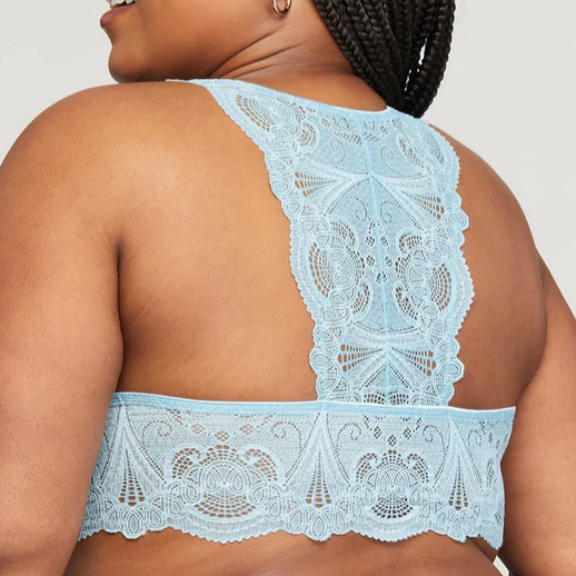 LACE T-BACK BRALETTE SKYLIGHT 612