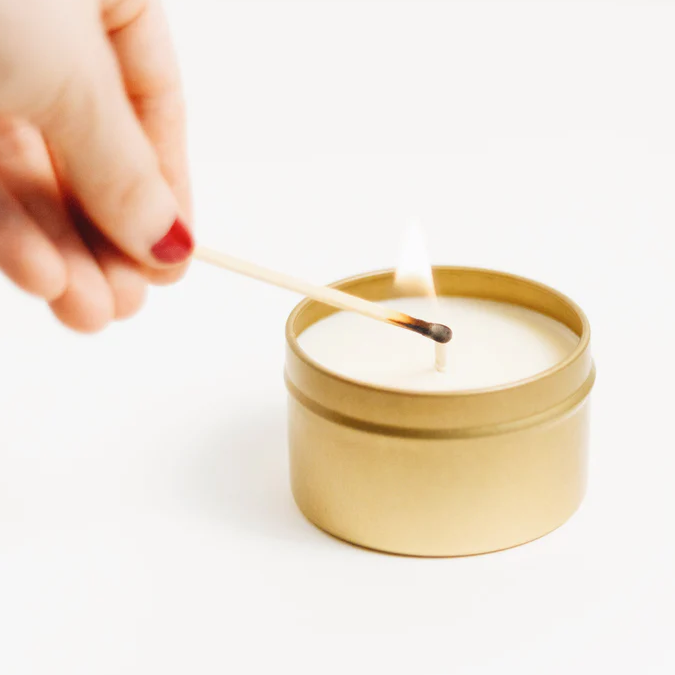 SLOW NORTH 6 OZ TIN CANDLES