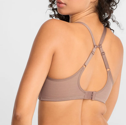 PALMIER PLUNGE BRA COCOA