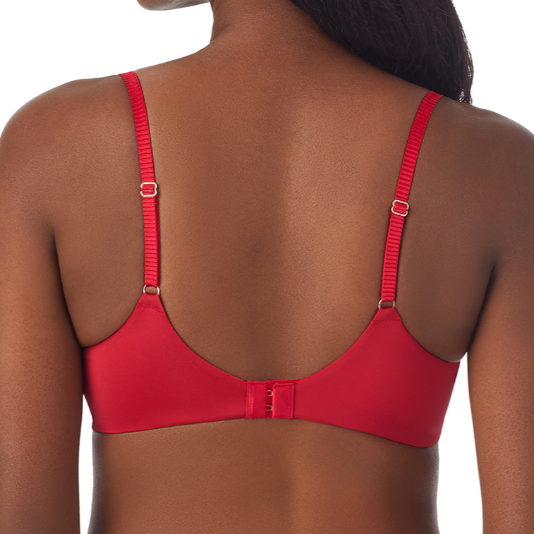 LACE ALLURE BRA CHERRY