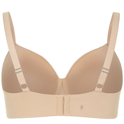 FULL COVERAGE T-SHRIT BRA SAND