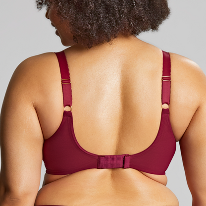 NATALIA FASHION BRA BORDEAUX