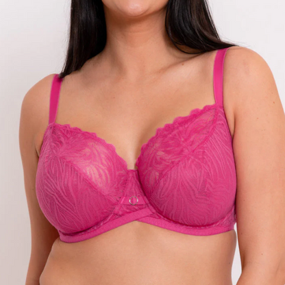 LACE DAZE BRA LIPSTICK PINK