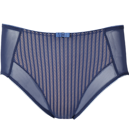 BEAUTY STRIPE BRIEF DEEP BLUE