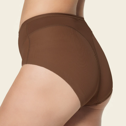 TRULY UNDETECABLE SHAPER PANTY (DARK BROWN)