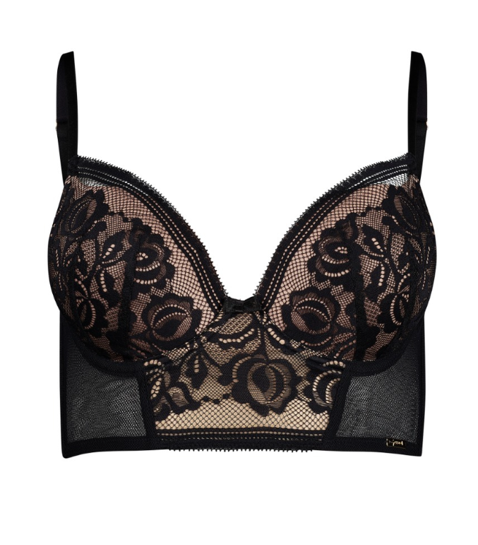 ENCORE LONG LINE BLACK