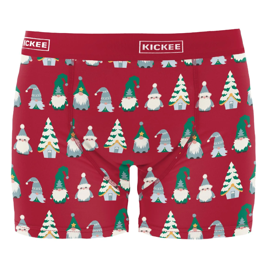 UNISEX BREATHABLE BOXER BRIEF GNOMES