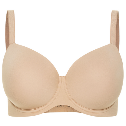 FULL COVERAGE T-SHRIT BRA SAND