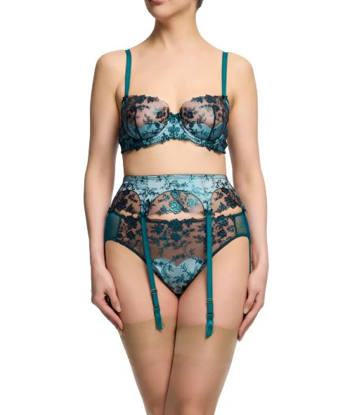 VICTRESSE SUSPENDER KINGFISHER