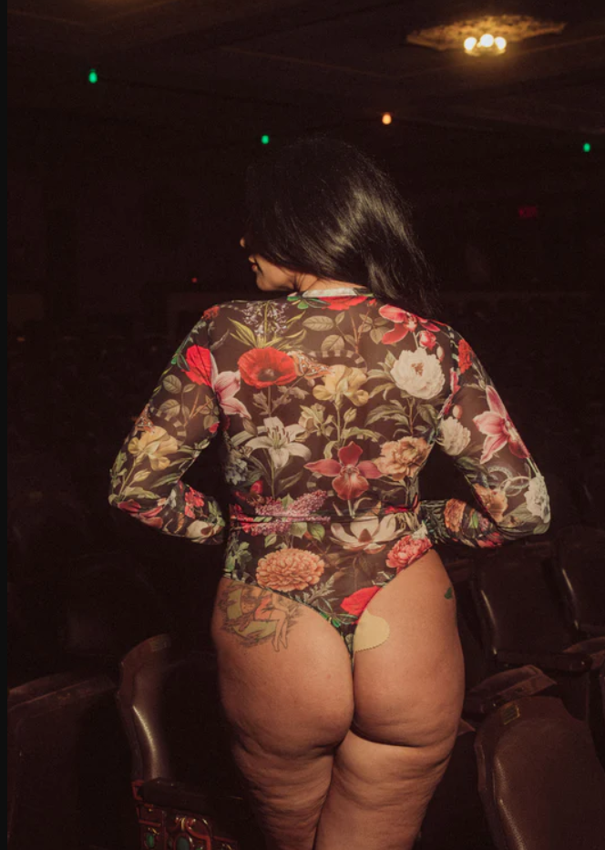 GARDEN OF EDEN LONG SLEEVE BODYSUIT