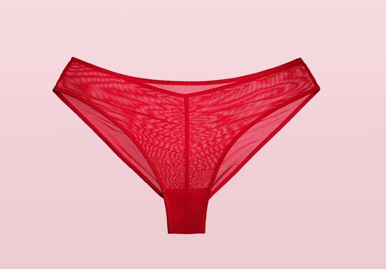 FLAME RED TANGA