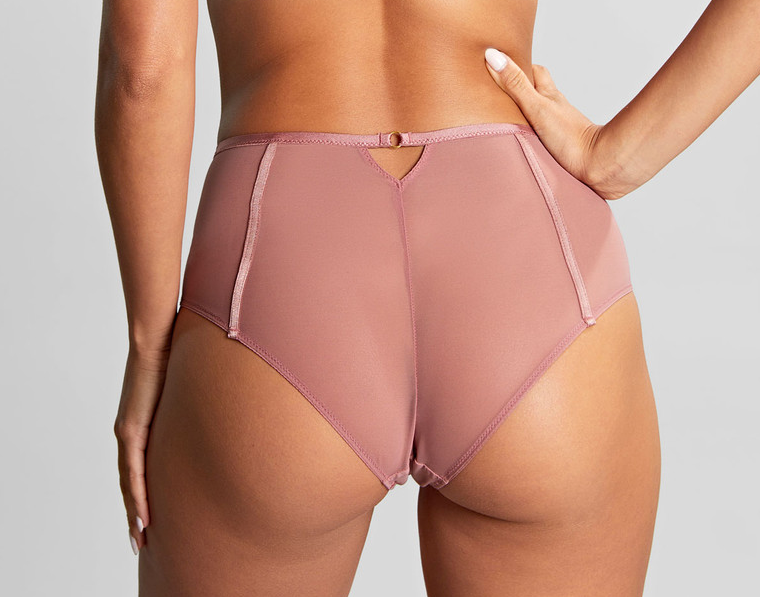 ROSA SUSPENDER BRIEF ROSE GOLD