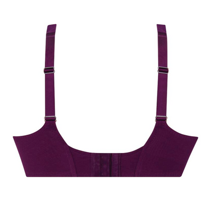 ROSEMARY SEAMED BRA PURPLE (F-J CUP)