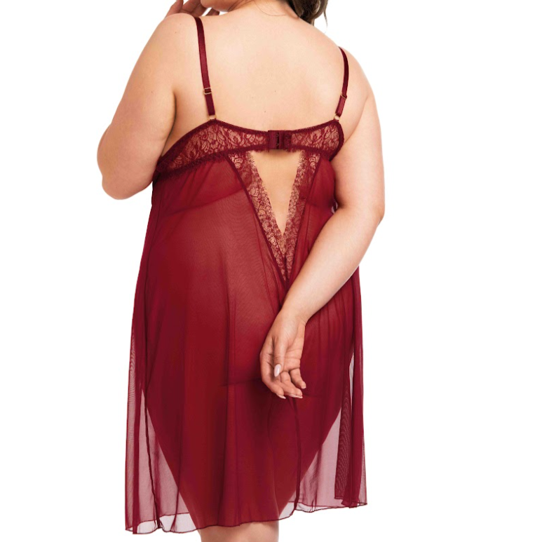 ROXY CHEMISE BORDO