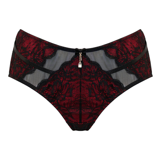 DESIRE SHORTY BLACK/RED