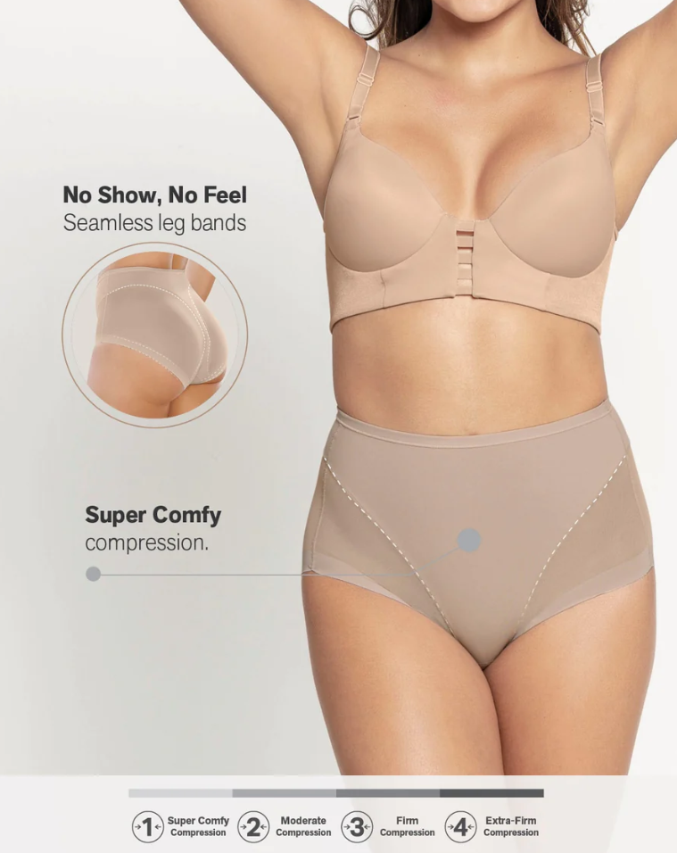 TRULY UNDETECABLE SHAPER PANTY (WHITE)
