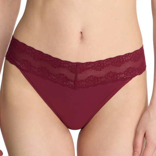 BLISS PERFECTION THONG DARK CHERRY