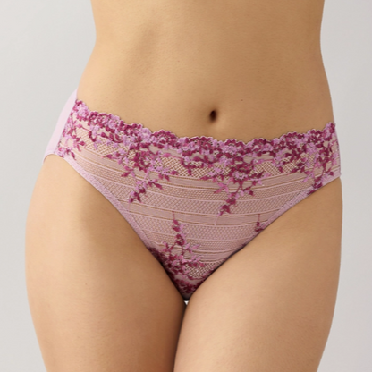 EMBRACE LACE HIGH CUT PANTY KEEPSAKE LILAC