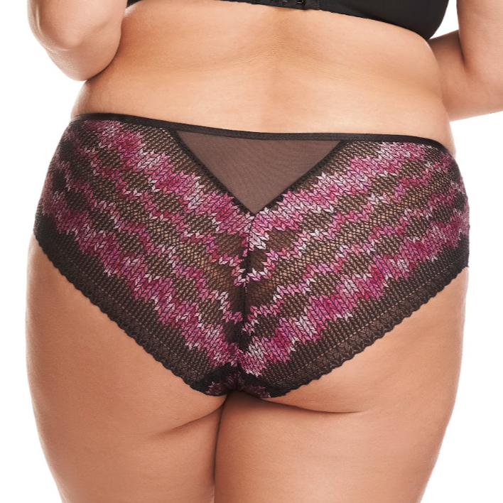 NANCY HIPSTER PANTY BLACK/PINK