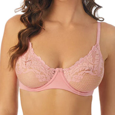 LACE ALLURE BRA ROSE BUD