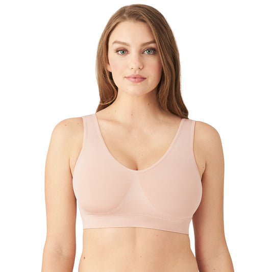 Brabalas Unlined Smooth Wireless Bras for Women with Support and Lift  Comfort Seamless Bra V Neck