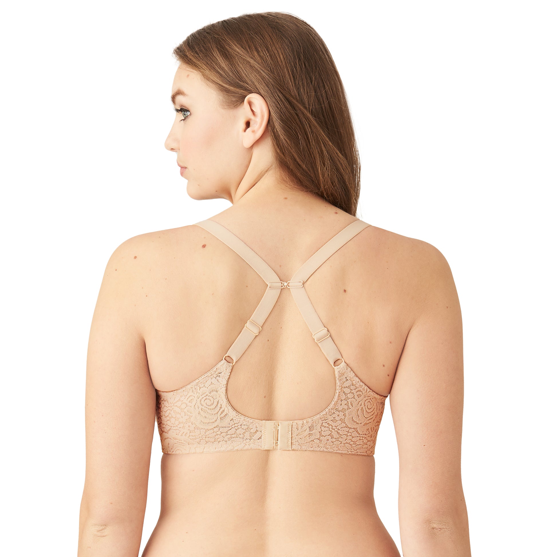 Wacoal Women's Soft Sense Lace Underwire Bra, White, 36DDD: Buy