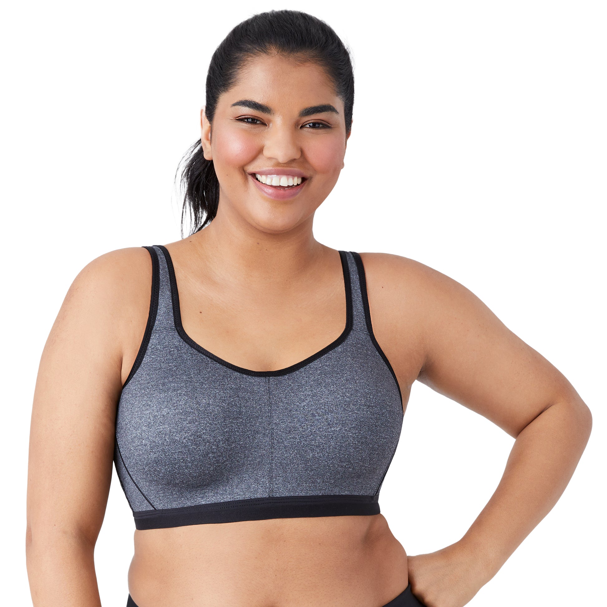 Wacoal Women's Sport Full Figure Underwire Bra  Plus size sports bras, Sports  bra, Underwire sports bras