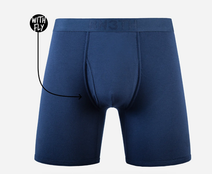 CLASSIC BOXER BREIF W/FLY NAVY
