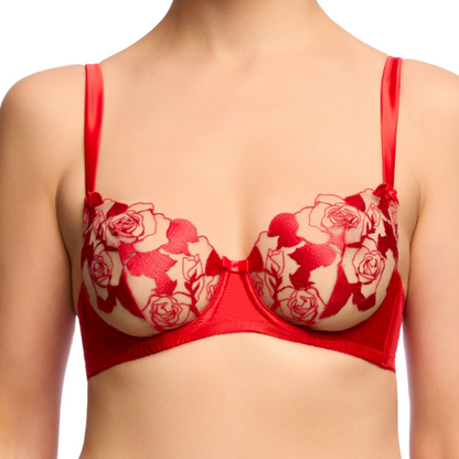 ROSABELLE UNDERWIRE BRA FLAME