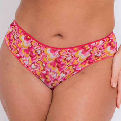 LIFESTYLE PRINT SHORT PINK HEARTS CK5703PIH