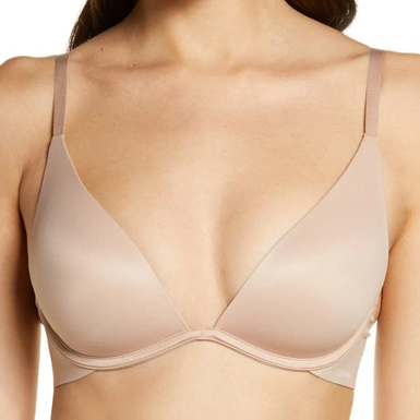 LIQUID TOUCH LIGHTLY PADDED PLUNGE BRA QF5913